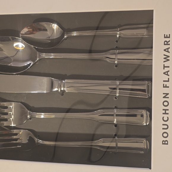 ❤️BUY 2 GET 1 FREE  Sur La Table Bouchon 20-Piece Flatware Set - Picture 4 of 12